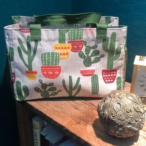 Succulent Organizing Tote